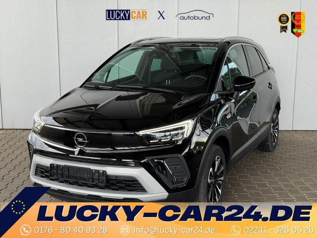 Gebrauchtfahrzeug Opel Crossland - Elegance 1.2 Turbo Panoramadach / Navi LED Tempomat PDC V&H   Kamera Alu 16"