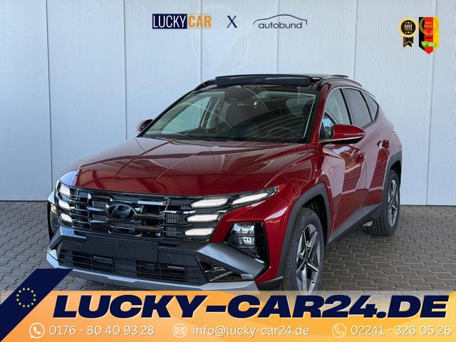 Gebrauchtfahrzeug Hyundai TUCSON - E-Motion 1.6 T-GDI 2WD / Panoramadach Sitz   Lenkradheizung LED Navi PDC V&H Kamera Alu 18"