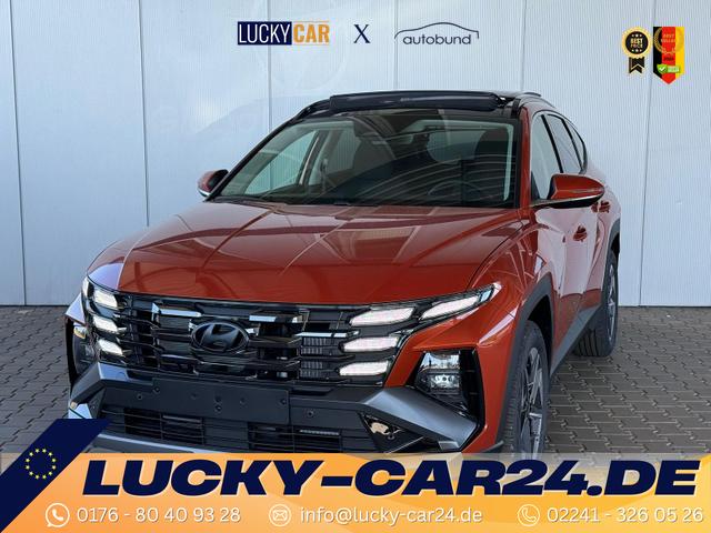 Gebrauchtfahrzeug Hyundai TUCSON - E-Motion 1.6 T-GDI 2WD / Panoramadach Sitz   Lenkradheizung LED Navi PDC V&H Kamera Alu 18"