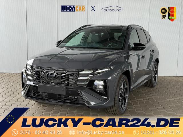 Gebrauchtfahrzeug Hyundai TUCSON - N-Line 1.6 T-GDI / E-Klappe PDC V&H   Kamera Keyless 3-Zonen Klimaaut. LED Navi Alu 19" Sonderpreis mit leichter Delle!