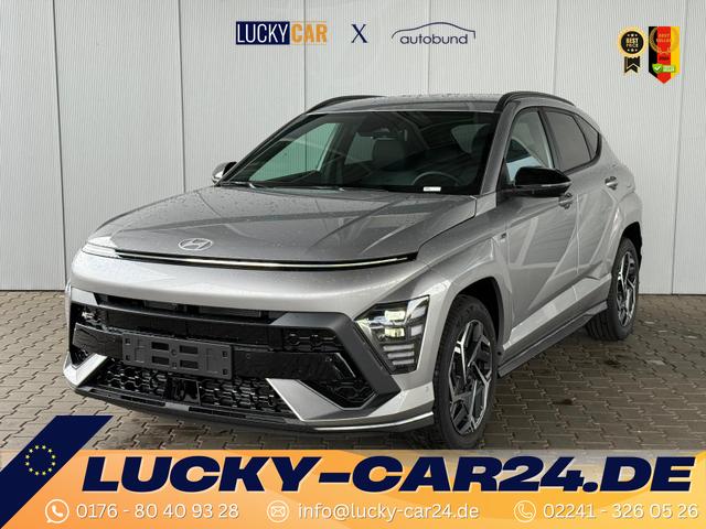 Gebrauchtfahrzeug Hyundai KONA - N-Line 1.6 T-GDI 2WD DCT / 360° Kam. ACC 4x Shz Sitzbelüftung BOSE-Sound Alu 18"