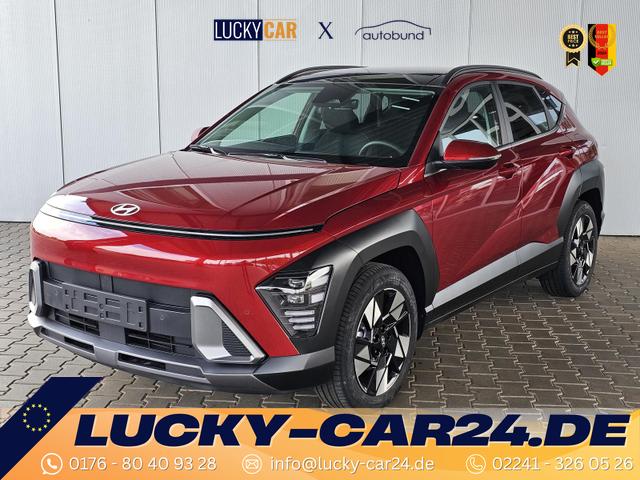 Gebrauchtfahrzeug Hyundai KONA - Premium 1.6 GDI 2WD HEV DCT / Pano - Schiebedach LED Sitz   Lenkradheizung ACC Alu 18"