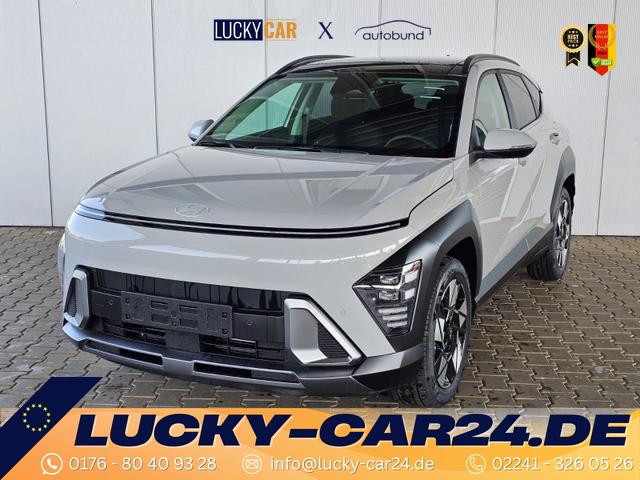 Gebrauchtfahrzeug Hyundai KONA - Premium 1.6 GDI 2WD HEV DCT / Pano - Schiebedach LED Sitz   Lenkradheizung ACC Alu 18"