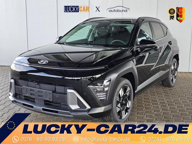 Gebrauchtfahrzeug Hyundai KONA - Trend 1.6 GDI 2WD HEV / Navi 360° Kam. ACC Keyless Entry Shz vorne   Lenkradheizung LED Alu 18"