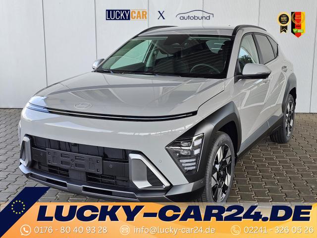 Gebrauchtfahrzeug Hyundai KONA - Trend 1.6 GDI 2WD HEV / Navi 360° Kam. ACC Keyless Entry Shz vorne   Lenkradheizung LED Alu 18"