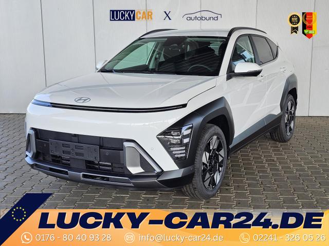 Gebrauchtfahrzeug Hyundai KONA - Trend 1.6 GDI 2WD HEV / Navi 360° Kam. ACC Keyless Entry Shz vorne   Lenkradheizung LED Alu 18"