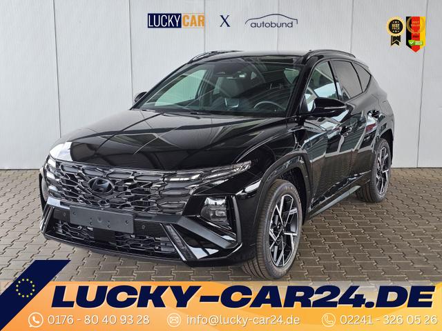Gebrauchtfahrzeug Hyundai TUCSON - N-Line 1.6 T-GDI 4WD HEV / Panoramadach 4x Shz ACC Head-Up Krell-Soundsystem E-Klappe Matrix-LED E-Sitze Alu 19"