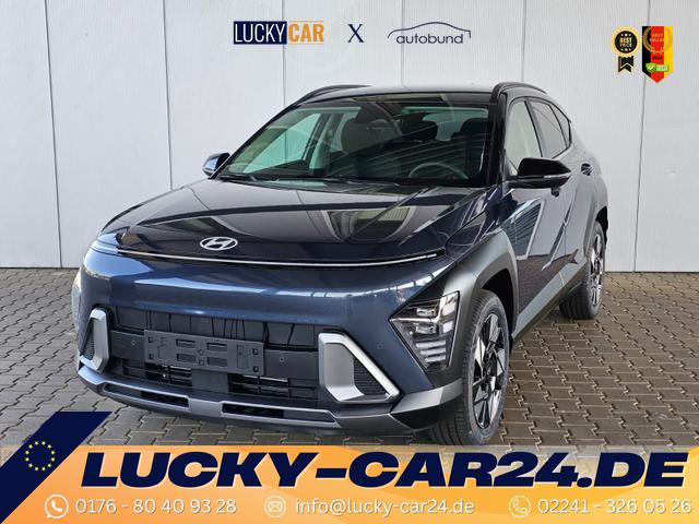 Gebrauchtfahrzeug Hyundai KONA - Premium 1.6 GDI 2WD HEV DCT / Totwinkel LED Keyless ACC PDC V&H.   Kamera Sitz Lenkradheizung
