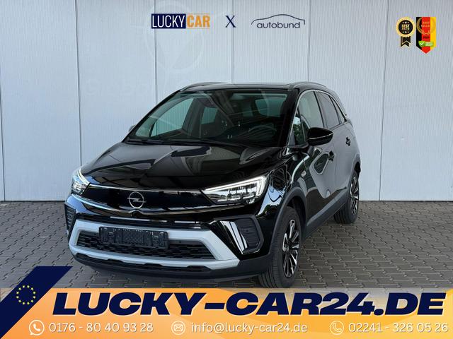 Gebrauchtfahrzeug Opel Crossland - Elegance 1.2 Turbo Panoramadach / Navi LED Tempomat PDC V&H   Kamera Alu 16"