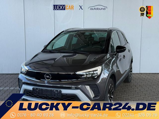 Gebrauchtfahrzeug Opel Crossland - Elegance 1.2 Turbo Panoramadach / Navi LED Tempomat PDC V&H   Kamera Alu 16"