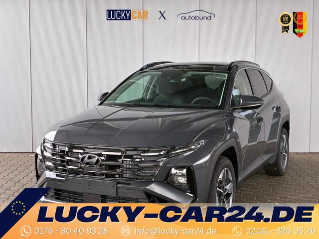 Gebrauchtfahrzeug Hyundai TUCSON - E-Motion 1.6 T-GDI 2WD / Panoramadach Sitz   Lenkradheizung LED Navi PDC V&H Kamera Alu 18"