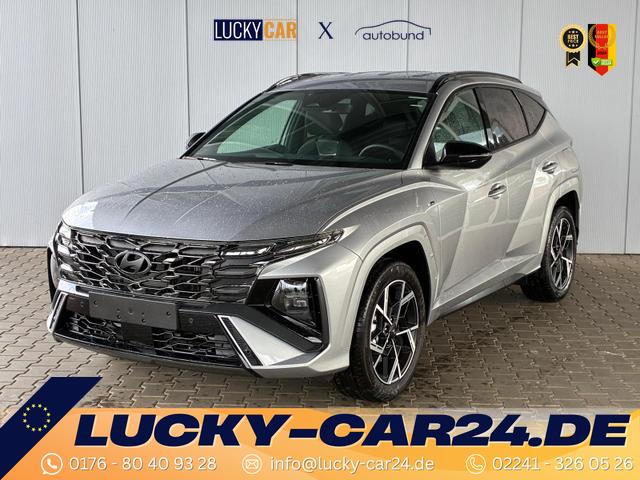 Gebrauchtfahrzeug Hyundai TUCSON - N Line 1.6 T-GDi 4WD HEV / Head-Up ACC 4x Shz Krell-Soundsystem E-Klappe Matrix-LED E-Sitze Alu 19"