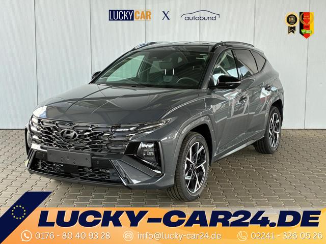 Gebrauchtfahrzeug Hyundai TUCSON - N Line 1.6 T-GDi 4WD HEV / Head-Up ACC 4x Shz Krell-Soundsystem E-Klappe Matrix-LED E-Sitze Alu 19"