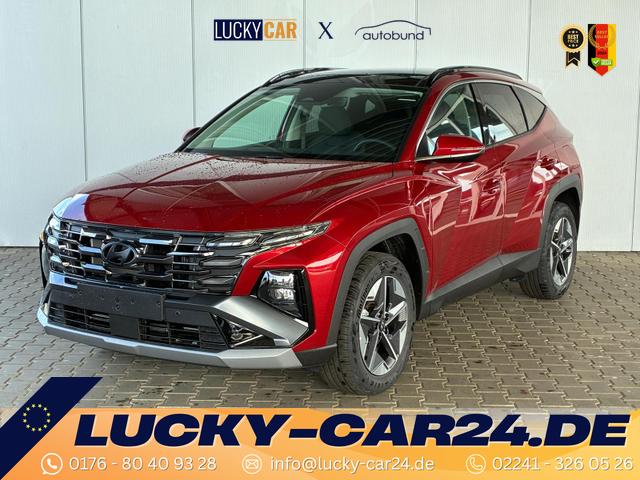 Gebrauchtfahrzeug Hyundai TUCSON - E-Motion 1.6 T-GDi 2WD HEV / Panoramadach ACC LED Sitz   Lenkradheizung Navi PDC V&H Kamera Alu 18"