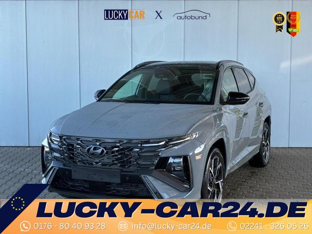 Gebrauchtfahrzeug Hyundai TUCSON - N-Line 1.6 T-GDI 4WD HEV / Panoramadach 4x Shz ACC Head-Up Krell-Soundsystem E-Klappe Matrix-LED E-Sitze Alu 19"