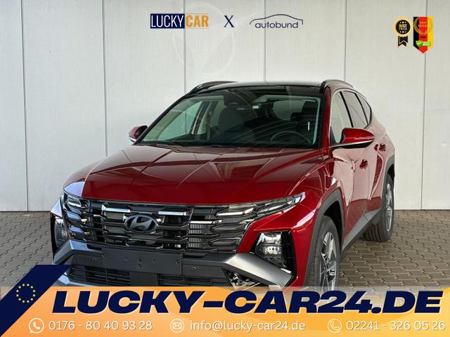 Gebrauchtfahrzeug Hyundai TUCSON - E-Motion 1.6 T-GDI 2WD 48V DCT / Panoramadach ACC Sitz   Lenkradheizung LED Navi PDC V&H Kamera Alu 18"