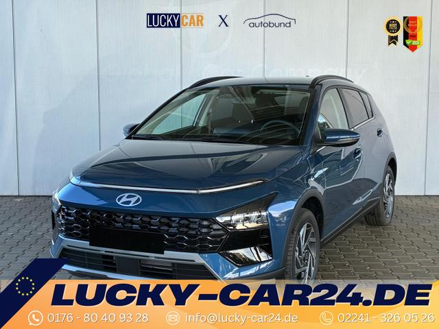 Gebrauchtfahrzeug Hyundai BAYON - Premium 1.2 MPI / Navi Sitz   Lenkradheizung Rückfahrkamera Tempomat Klimaautomatik Alu 16"