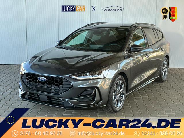 Gebrauchtfahrzeug Ford Focus Turnier - ST Line X 1.0 7AT / Winterpaket PDC V&H   Kamera LED Kurvenlicht Alu 17"