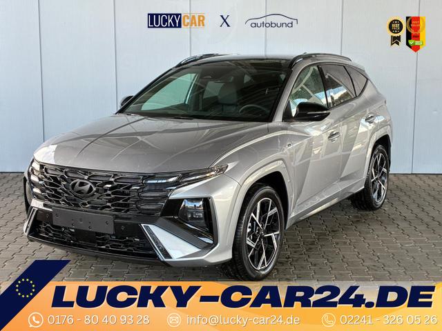Gebrauchtfahrzeug Hyundai TUCSON - N-Line 1.6 T-GDI 4WD HEV / Panoramadach 4x Shz ACC Head-Up Krell-Soundsystem E-Klappe Matrix-LED E-Sitze Alu 19"
