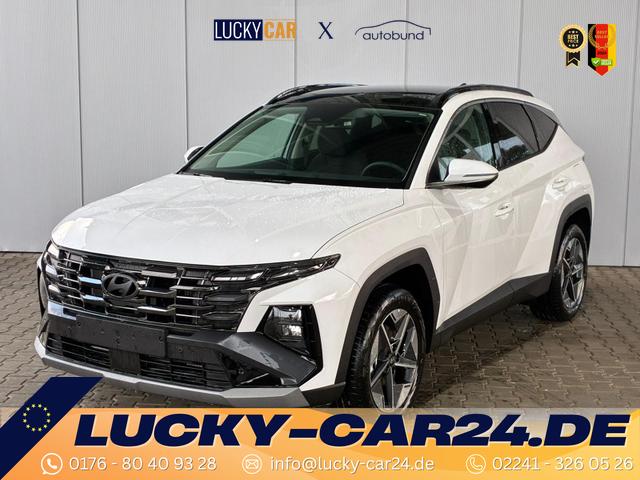 Gebrauchtfahrzeug Hyundai TUCSON - E-Motion 1.6 T-GDi 2WD HEV / Panoramadach ACC LED Sitz   Lenkradheizung Navi PDC V&H Kamera Alu 18"