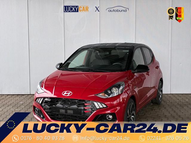 Gebrauchtfahrzeug Hyundai i10 - N-Line 1.0 T-GDI 5MT 90 PS / Sitz & Lenkr.Heiz./ Klimaautom./ Carplay PDC m.Kamera ALU16