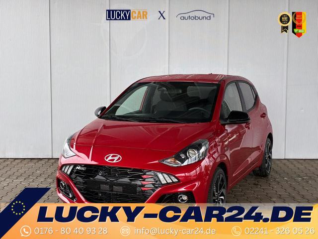 Gebrauchtfahrzeug Hyundai i10 - N-Line 1.0 T-GDI MT / Sitz   Lenkradheizung Klimaautom./ Carplay PDC Kamera Alu 16"
