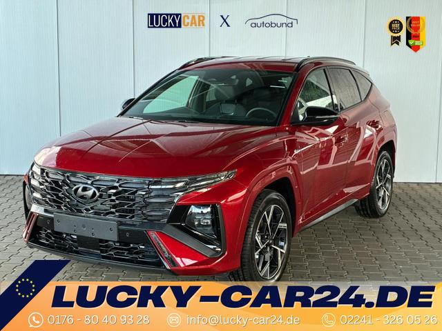 Gebrauchtfahrzeug Hyundai TUCSON - N Line 1.6 T-GDi 4WD HEV / Head-Up ACC 4x Shz Krell-Soundsystem E-Klappe Matrix-LED E-Sitze Alu 19"