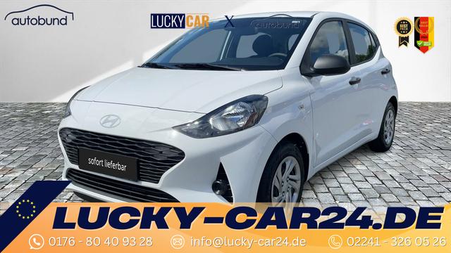 Lagerfahrzeug Hyundai i10 - WAVE III 1,0 MPi ALARM DAB KLIMA NAV KAMERA