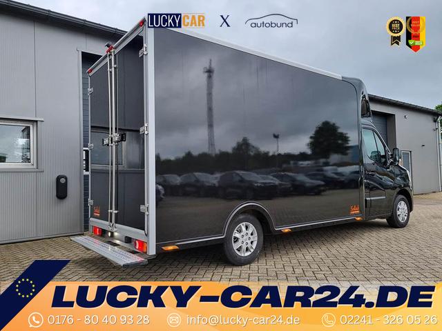 Lagerfahrzeug Renault Master Kastenwagen - Kofferaufbau 2.3 dCi 165PS 3,5t 3-Sitzer Klima Navi Rückf.Kamera Hecktüren 270° Innenraumverkleidung Laderaum 4100x2120