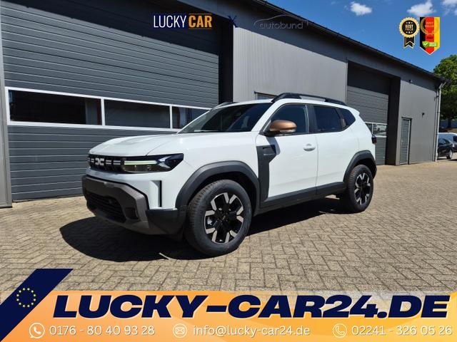 Lagerfahrzeug Dacia Duster - Extreme Hybrid 140PS Automatik 1.6 SCE Lenkradheizung Sitzheizung 4x Kamera Teil-Leder Klimaautomatik Bluetooth Apple Carplay Android Auto PDC v h 2xKeyless 17-LM