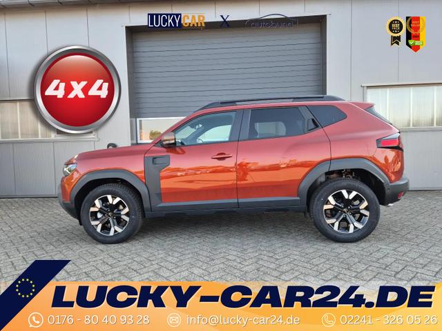 Lagerfahrzeug Dacia Duster - Extreme 4x4 130PS 1.2 TCe 4x Kamera Lenkradheizung Sitzheizung Klimaautomatik Teil-Leder Bluetooth Apple Carplay Android Auto PDC v h 2xKeyless 17-LM Ganzj.Reifen