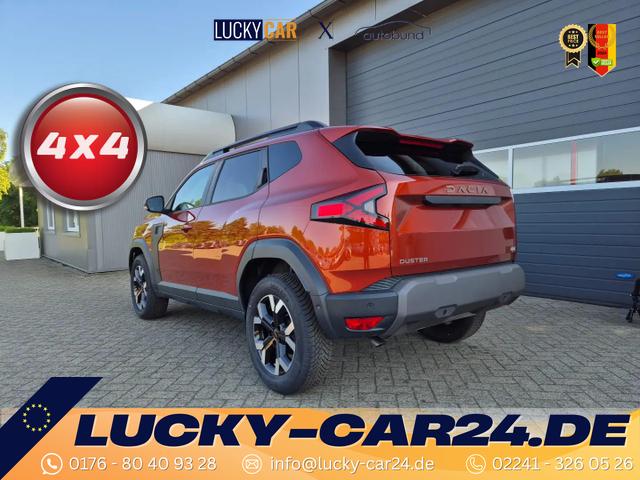 Lagerfahrzeug Dacia Duster - Extreme 4x4 130PS 1.2 TCe 4x Kamera Lenkradheizung Sitzheizung Klimaautomatik Teil-Leder Bluetooth Apple Carplay Android Auto PDC v h 2xKeyless 17-LM Ganzj.Reifen