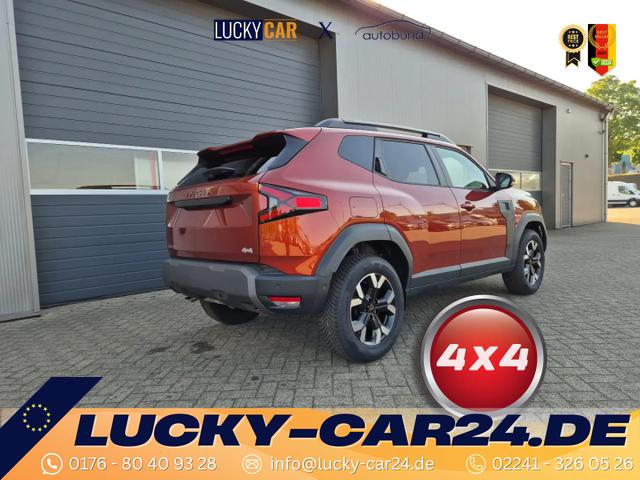 Lagerfahrzeug Dacia Duster - Extreme 4x4 130PS 1.2 TCe 4x Kamera Lenkradheizung Sitzheizung Klimaautomatik Teil-Leder Bluetooth Apple Carplay Android Auto PDC v h 2xKeyless 17-LM Ganzj.Reifen