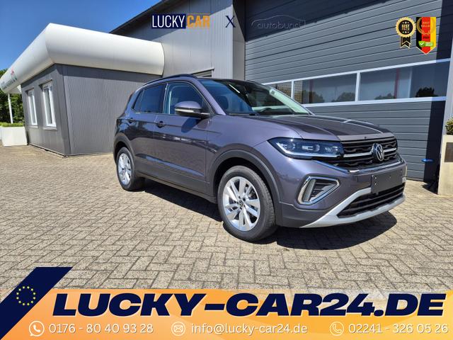 Lagerfahrzeug Volkswagen T-Cross - 1.0 TSI 116PS DSG Life LED-Matrix-Scheinwerfer Klimaautomatik Sitzheizung PDC Rückf.Kamera 17-LM abged.Scheiben 2xKeyless DAB  Bluetooth Touchscreen Apple CarPlay Android Auto