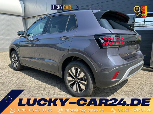 Lagerfahrzeug Volkswagen T-Cross - 1.0 TSI 116PS DSG Life LED-Matrix-Scheinwerfer Klimaautomatik Sitzheizung PDC Rückf.Kamera 16-LM ACC abged.Scheiben 2xKeyless DAB  Bluetooth Touchscreen Apple CarPlay Android Auto