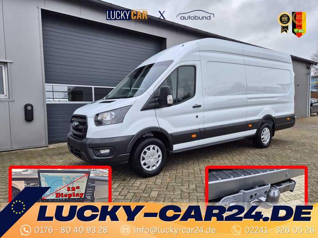 Lagerfahrzeug Ford Transit - 350 L4H3 2.0 EcoBlue 130PS Trend Heckantrieb 3,5t 2-Sitzer AHK Sitzheizung Frontscheibe beheizb. Klimaautomatik Navi PDC v h Bluetooth DAB Apple CarPlay Android Auto Tempomat Ganzj.Reifen