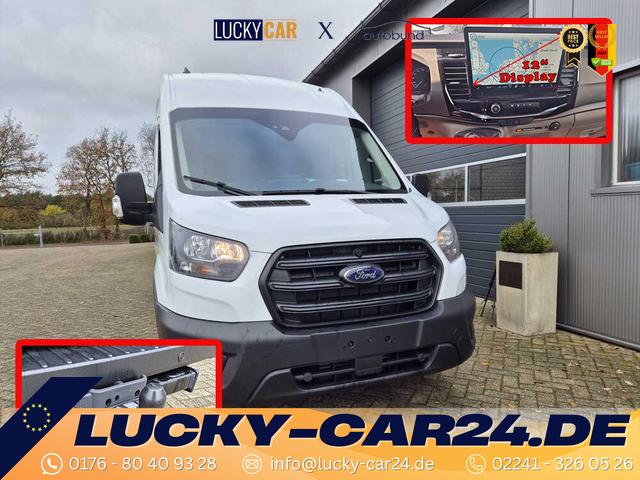 Lagerfahrzeug Ford Transit - 350 L4H3 2.0 EcoBlue 130PS Trend Heckantrieb 3,5t 2-Sitzer AHK Sitzheizung Frontscheibe beheizb. Klimaautomatik Navi PDC v h Bluetooth DAB Apple CarPlay Android Auto Tempomat Ganzj.Reifen