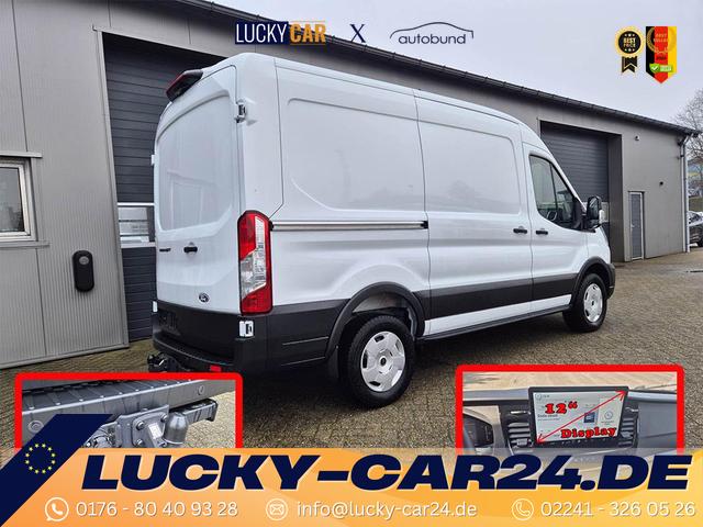Lagerfahrzeug Ford Transit - L2H2 2.0 EcoBlue 165PS Trend Heckantrieb 3,5t 2-Sitzer AHK Sitzheizung Lenkradheizung Frontscheibe beheizb. Klimaautomatik PDC v h Rückf.Kamera Bluetooth DAB Apple CarPlay Android Auto Tempomat Ganzj.Reifen