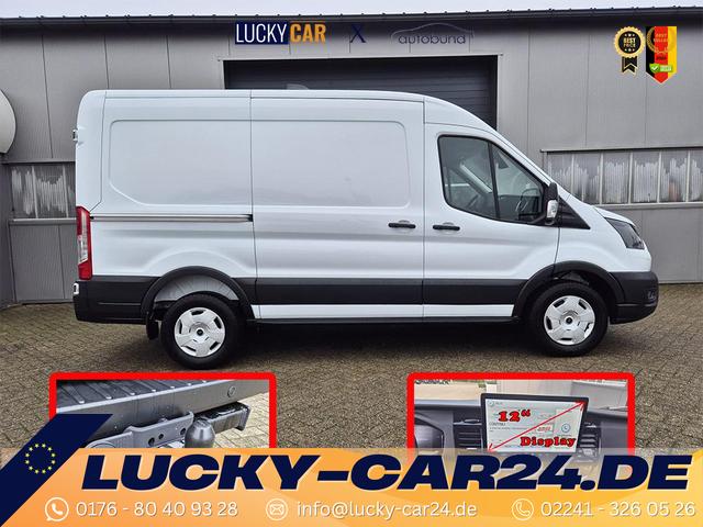 Lagerfahrzeug Ford Transit - L2H2 2.0 EcoBlue 130PS Trend 3,5t 2-Sitzer AHK Sitzheizung Lenkradheizung Frontscheibe beheizb. Klimaautomatik PDC v h Rückf.Kamera Bluetooth DAB Apple CarPlay Android Auto Tempomat Ganzj.Reifen