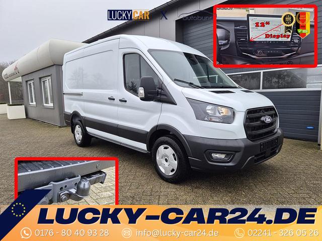 Lagerfahrzeug Ford Transit - L2H2 2.0 EcoBlue 130PS Trend 3,5t 3-Sitzer AHK Sitzheizung Lenkradheizung Frontscheibe beheizb. Klimaautomatik Bluetooth DAB Apple CarPlay Android Auto PDC v h Rückf.Kamera Tempomat