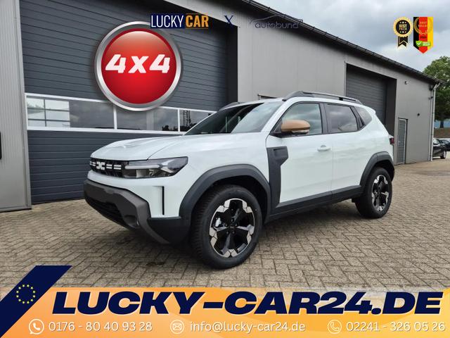 Lagerfahrzeug Dacia Duster - Extreme 4x4 130PS 1.2 TCe 4x Kamera Lenkradheizung Sitzheizung Klimaautomatik Teil-Leder elektr.Parkbremse Bluetooth Apple Carplay Android Auto PDC v h 2xKeyless 18-LM Ganzj.Reifen