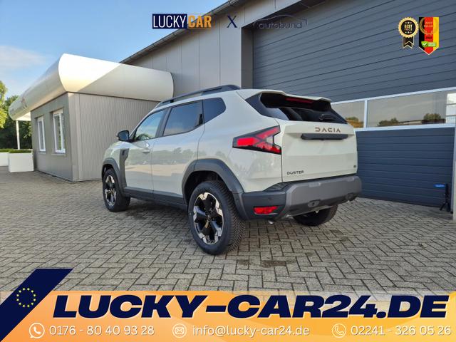 Lagerfahrzeug Dacia Duster - Extreme 4x4 130PS 1.2 TCe 4x Kamera Lenkradheizung Sitzheizung Klimaautomatik Teil-Leder elektr.Parkbremse Bluetooth Apple Carplay Android Auto PDC v h 2xKeyless 18-LM Ganzj.Reifen