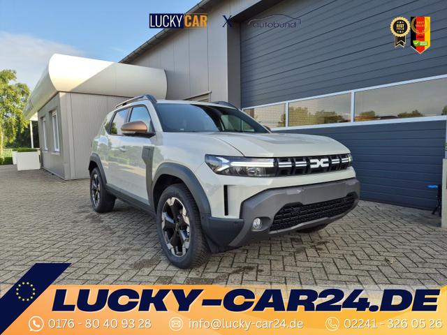 Lagerfahrzeug Dacia Duster - Extreme 4x4 130PS 1.2 TCe 4x Kamera Lenkradheizung Sitzheizung Klimaautomatik Teil-Leder elektr.Parkbremse Bluetooth Apple Carplay Android Auto PDC v h 2xKeyless 18-LM Ganzj.Reifen