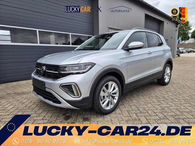 Lagerfahrzeug Volkswagen T-Cross - 1.0 TSI 116PS DSG Life LED-Matrix-Scheinwerfer Klimaautomatik Sitzheizung PDC Rückf.Kamera 17-LM abged.Scheiben 2xKeyless DAB  Bluetooth Touchscreen Apple CarPlay Android Auto