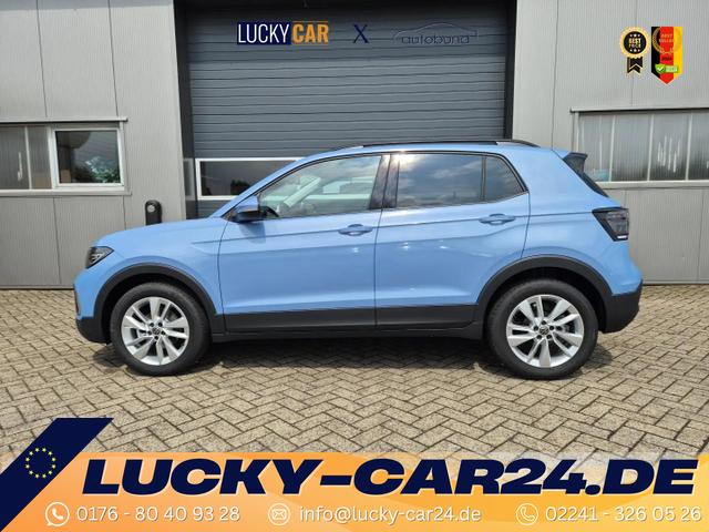 Lagerfahrzeug Volkswagen T-Cross - 1.0 TSI 116PS DSG Life LED-Matrix-Scheinwerfer Klimaautomatik Sitzheizung PDC Rückf.Kamera 17-LM abged.Scheiben 2xKeyless DAB  Bluetooth Touchscreen Apple CarPlay Android Auto