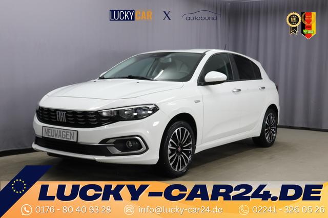 Lagerfahrzeug Fiat Tipo 5-Türer - CITY LIFE 1.0 T3 74kW Navigationssystem, Sicherheits-Plus-Paket, Convenience-Paket, Style-Paket , AppleCarPlay & Android Auto, Nebelscheinwerfer, 17 Zoll Leichtmetallfelgen, uvm.