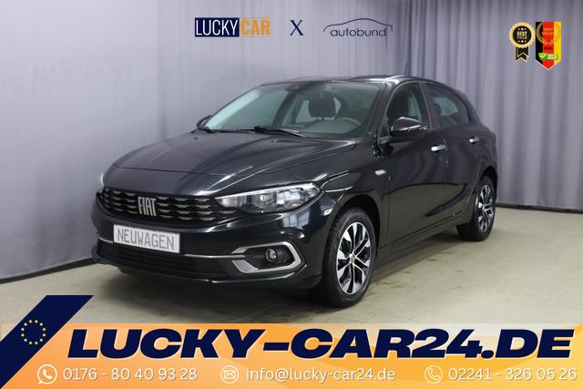 Lagerfahrzeug Fiat Tipo 5-Türer - CITY LIFE 1.5 GSE 96kW DCT Hybrid Klimaautomatik, Sitzheizung, Navigationssystem, HD-Touchscreen, AppleCarPlay & Android Auto, Verkehrszeichenerkennung, Nebelscheinwerfer, 16 Zoll Leichtmetallfelgen, uvm.