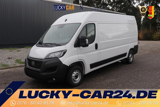 Lagerfahrzeug Fiat Ducato Kastenwagen - L4H2 35 140 MJT UVP 54.293,75 Starre Anhängerkupplung, Paket Techno NAV: - 10 -Infotainmentsystem mit Touchscreen, DAB, Bluetooth, Apple CarPlay&Android Auto Doppel USB Schnittstelle am Armaturenbrett Automatische Klima