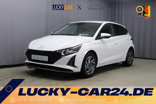 Lagerfahrzeug Hyundai i20 - i Line Plus 1.0 T-GDi 74kW, 5 Jahre Herstellergarantie Winter-Paket, Lederlenkrad, Digitales Cockpit, 8" Infotainmentsystem, AppleCarPlay&Android Auto, Radio DAB, Rückfahrkamera, Tempomat, 16"-Leichtmetallfelgen, uvm.