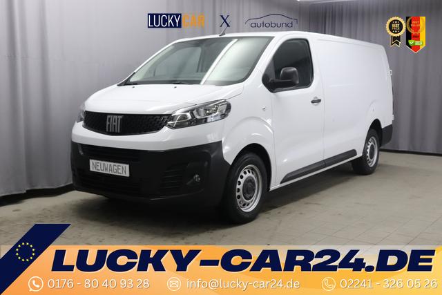 Lagerfahrzeug Fiat Scudo - L3 2.0 145PS MT Kastenwagen, Pack Visibility, Klimaanlage, Heckflügeltüren, Radio DAB, Einparkhilfe hinten, Berganfahrhilfe, vollwertiges Ersatzrad, Nebelscheinwerfer, 16" Stahlfelgen, uvm.